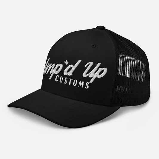 Amp'd Up Embroidered Trucker Cap