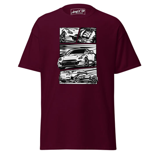 R35 GTR T-Shirt - Amp'd Up Custom