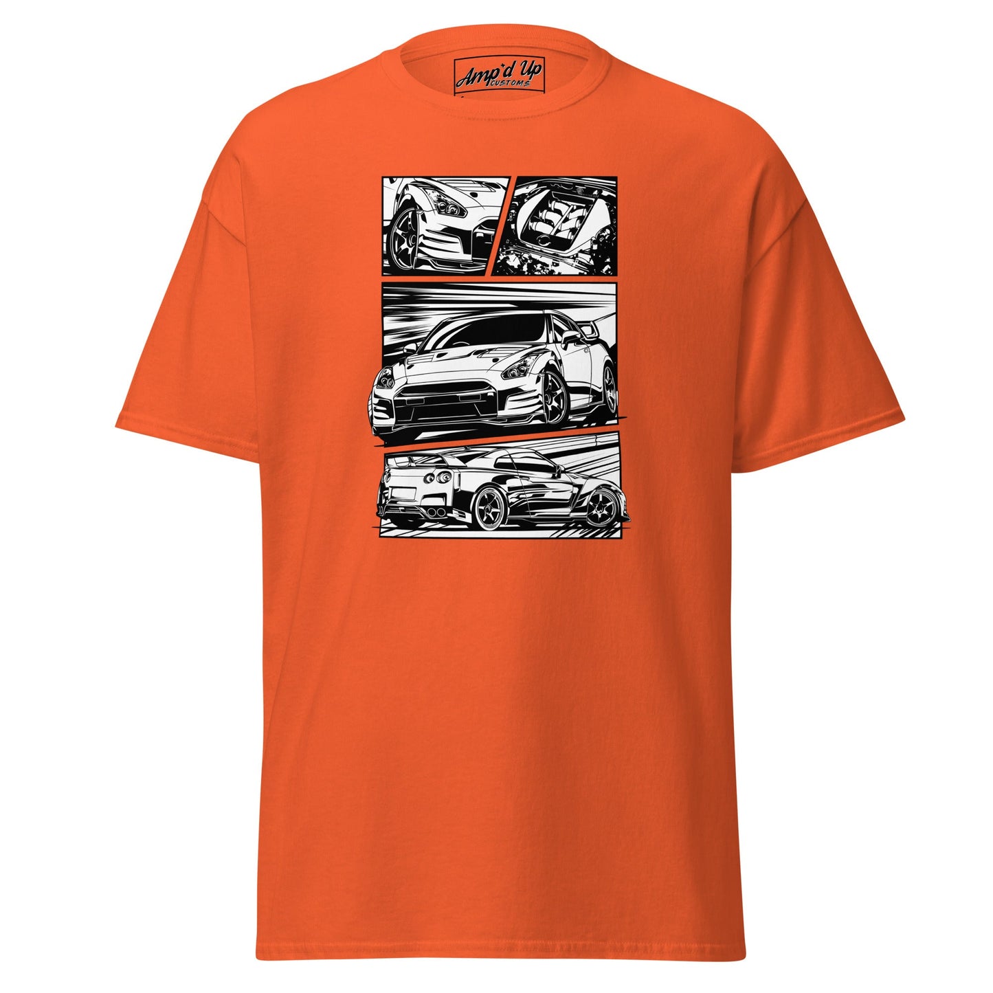 R35 GTR T-Shirt - Amp'd Up Custom