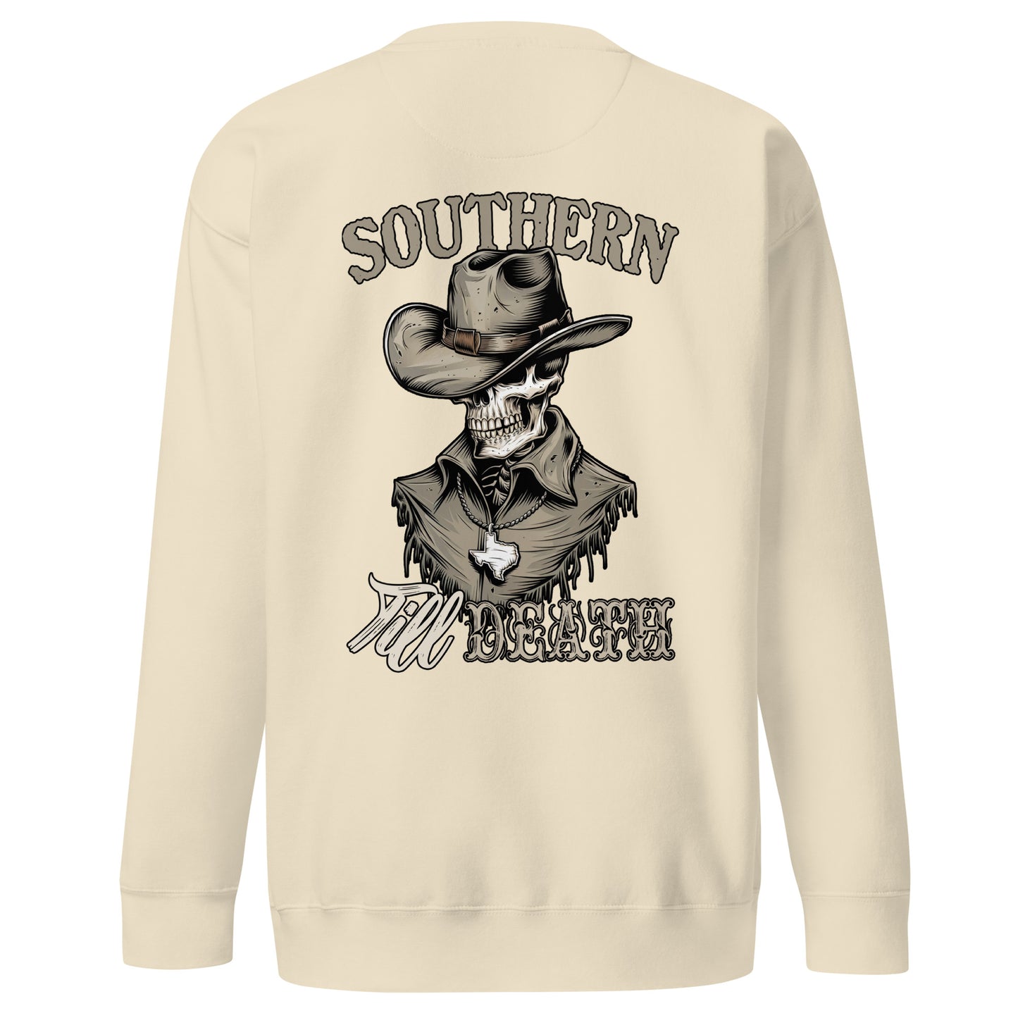 Southern Till Death Sweatshirt (back illustration) - Amp'd Up Custom