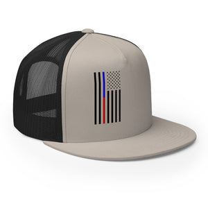 American Flag Trucker Cap - Amp'd Up Custom