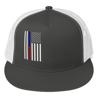 American Flag Trucker Cap with Mesh Back and Stylish Design for Everyday Wear