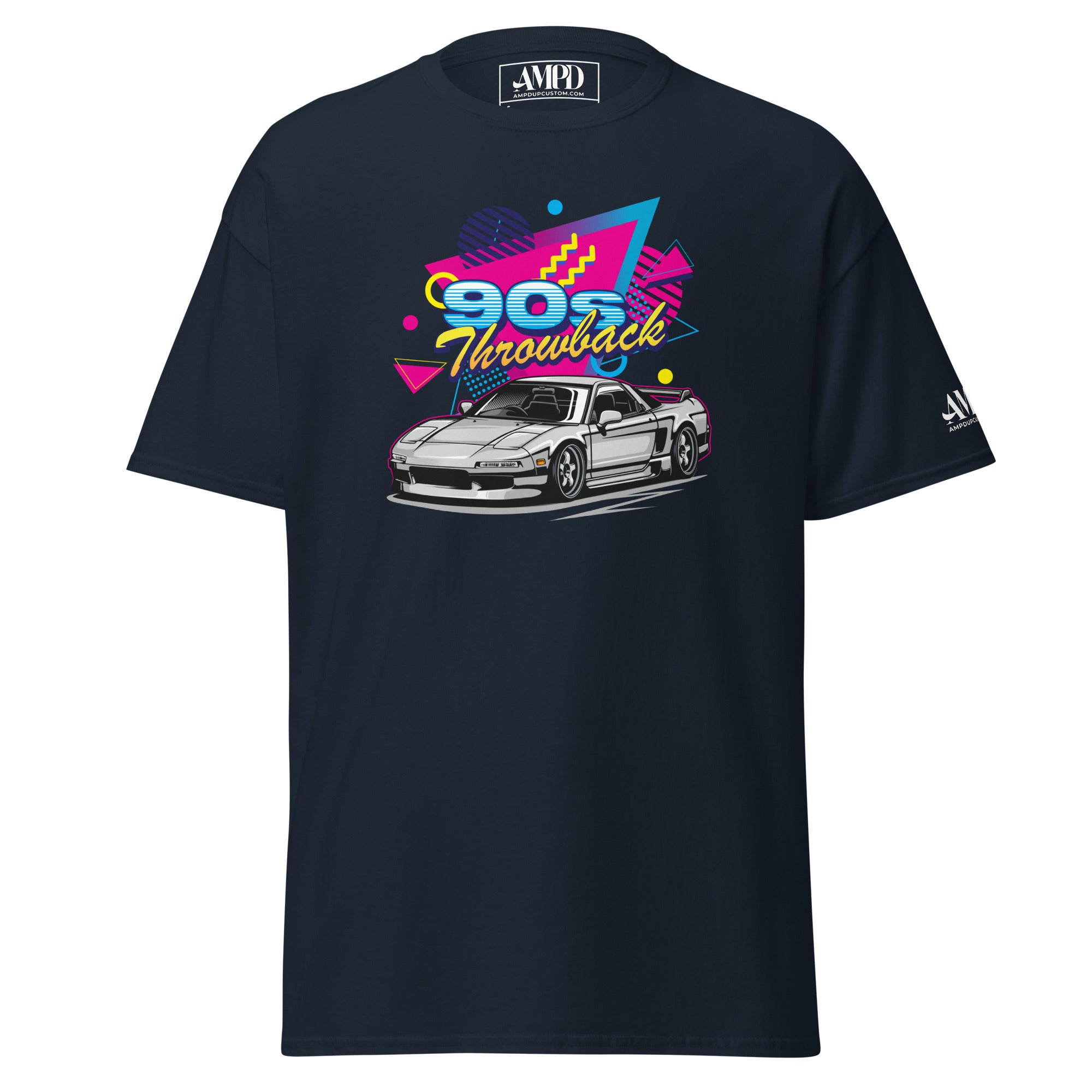 90s Throwback Honda Acura NSX NA1 Graphic T-Shirt | AMPD featuring a retro design and vibrant colors