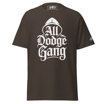 All Dodge Gang Graphic T-Shirt in dark color for car enthusiast streetwear fans