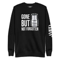 Black Amp'd Up Custom Gone But Not Forgotten 10mm Sweatshirt with socket graphic and logo