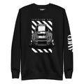 Mitsubishi Evolution VIII 8 Sweatshirt | AMPD with bold graphic design and car illustration