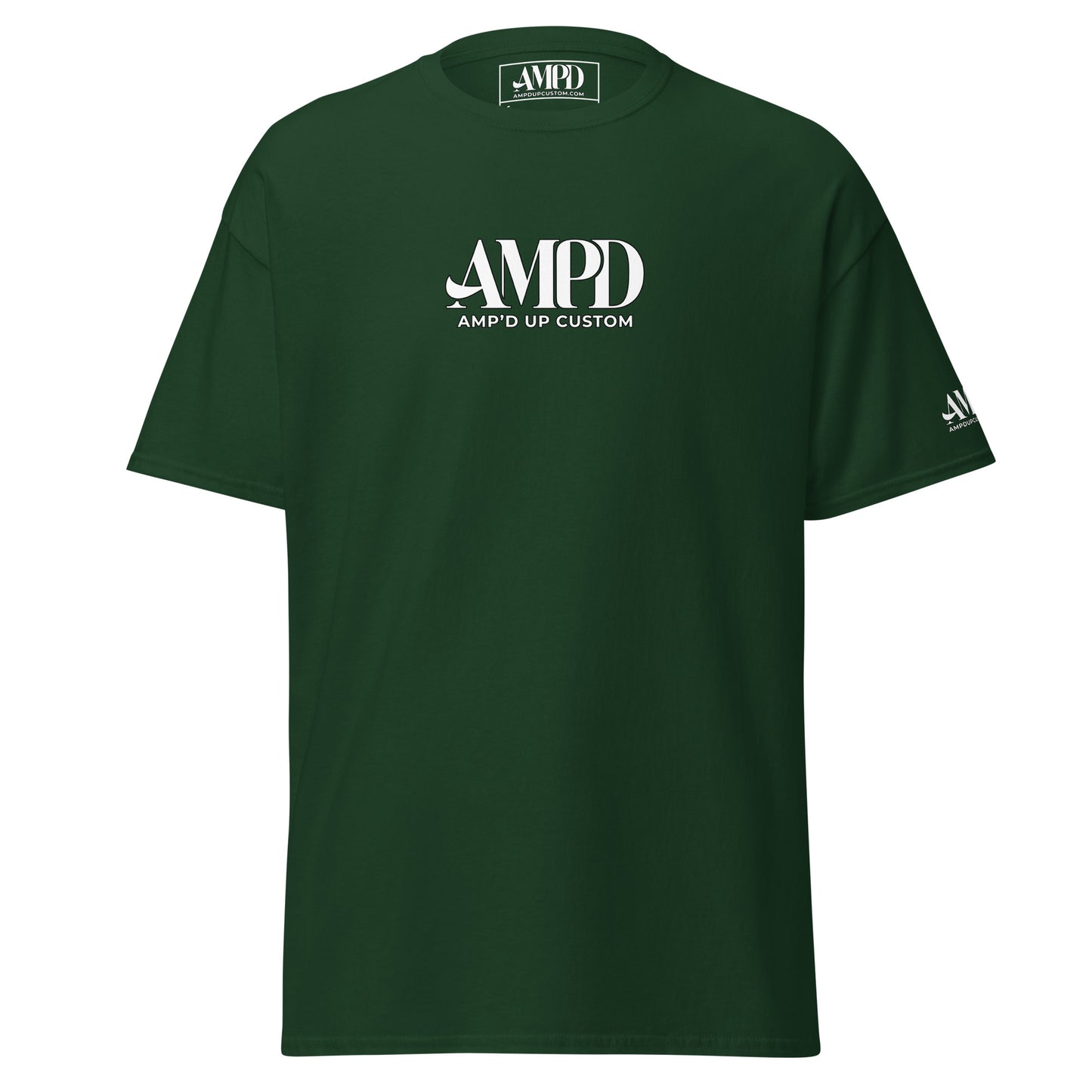 Amp'd Up 2026 logo T-Shirt in green featuring a comfortable fit and stylish design