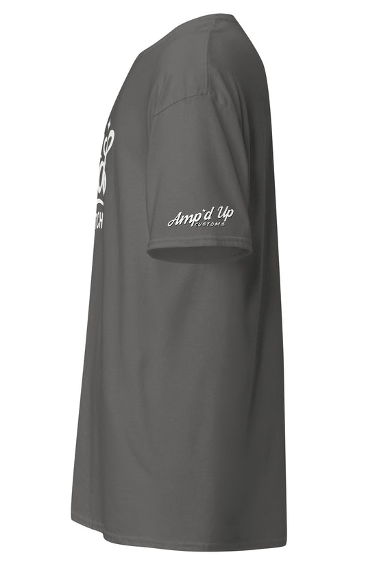Be kind, of a bitch T-Shirt by Amp'd Up Custom in a casual gray design