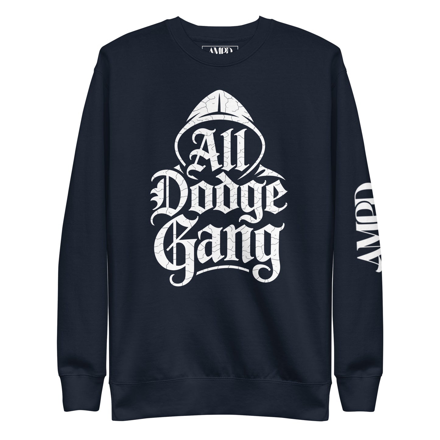 Dodge Gang Sweatshirt from Amp'd Up Custom with stylish print for car enthusiasts