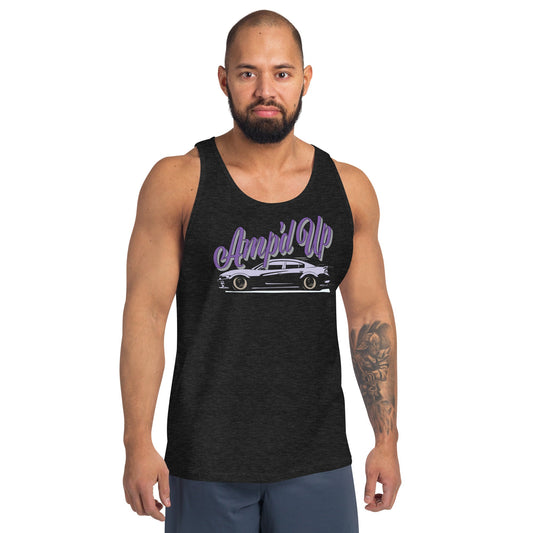 Amp'd Up Purple Charger Tank Top - Amp'd Up Custom