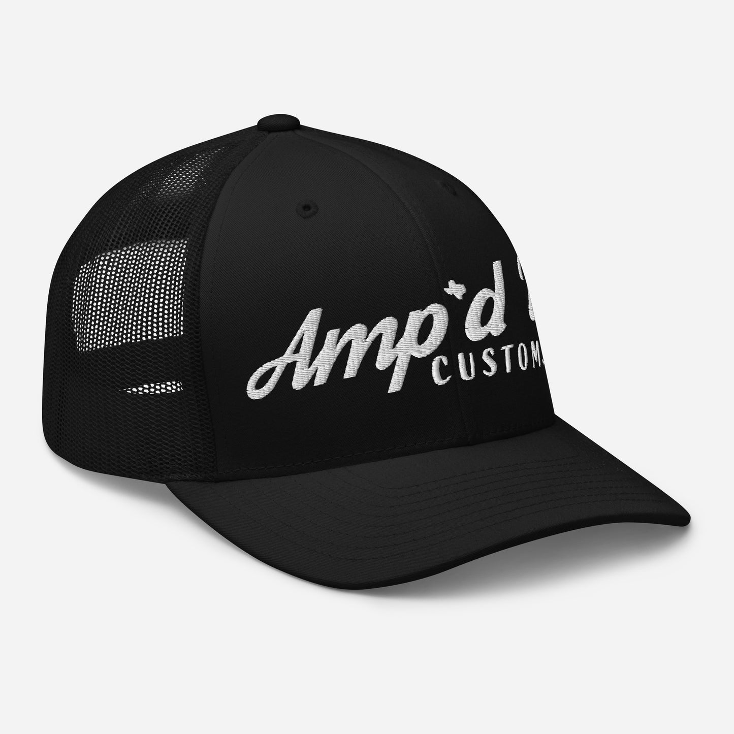 Amp'd Up Embroidered Trucker Cap