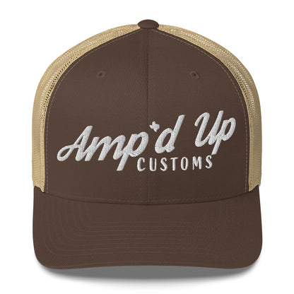 Amp'd Up Embroidered Trucker Cap