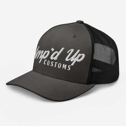 Amp'd Up Embroidered Trucker Cap
