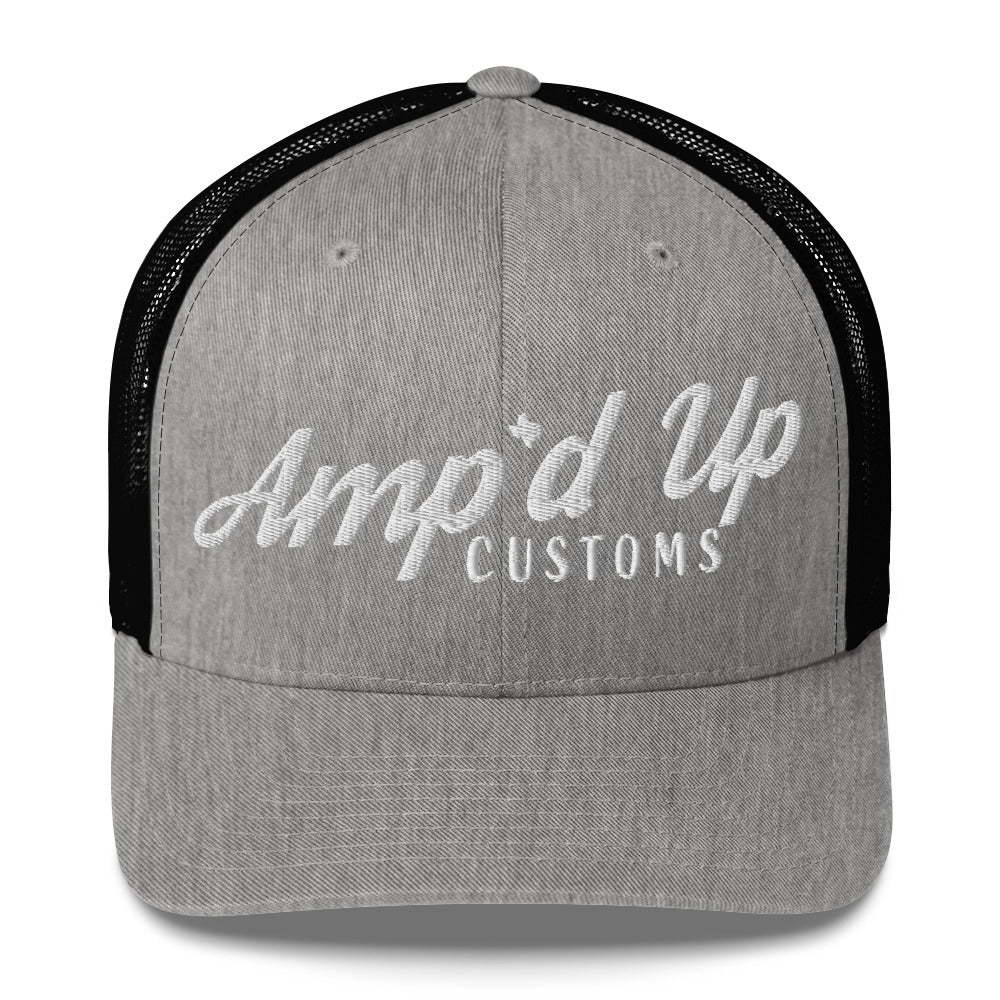 Amp'd Up Embroidered Trucker Cap