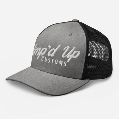 Amp'd Up Embroidered Trucker Cap