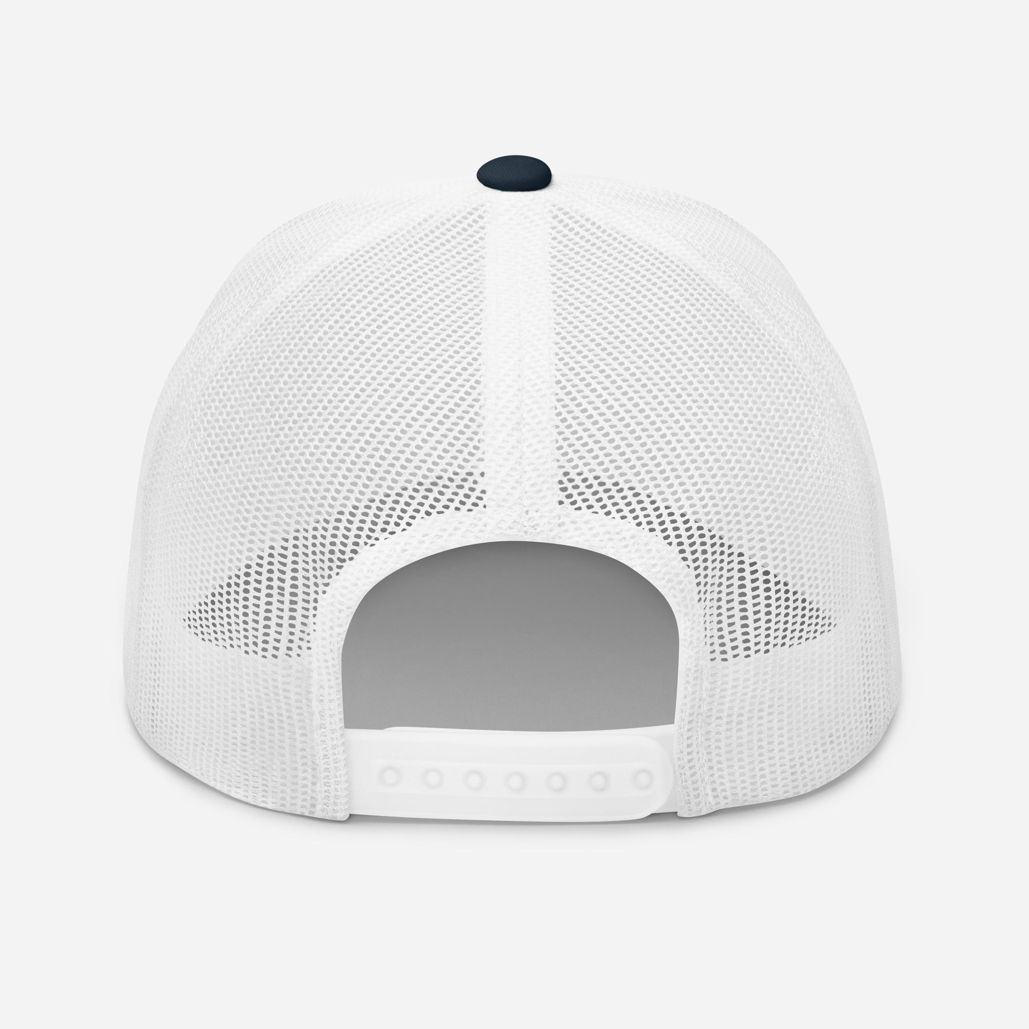 Amp'd Up Cursive Embroidered Trucker Cap - Amp'd Up Custom