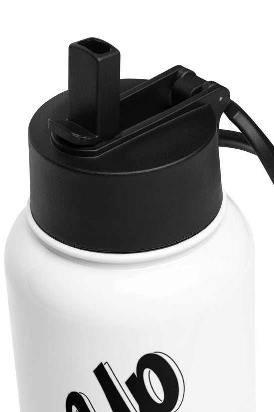 Amp'd Up Customs Stainless steel water bottle with a straw lid - Amp'd Up Custom