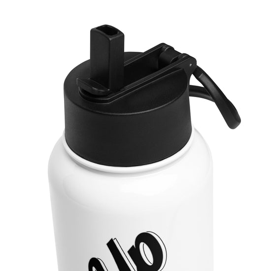 Amp'd Up Customs Stainless steel water bottle with a straw lid - Amp'd Up Custom