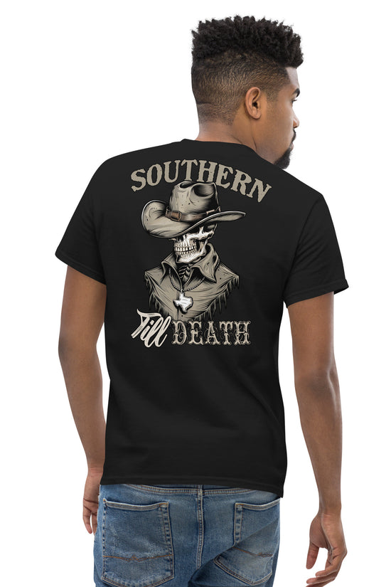 Southern Till Death T-Shirt (back illustration) - Amp'd Up Custom