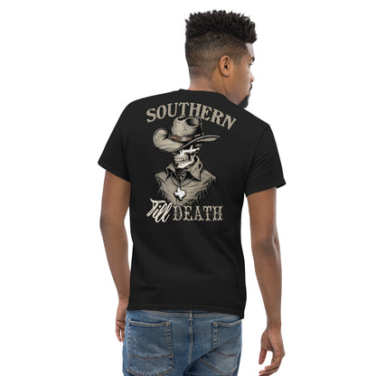 Southern Till Death T-Shirt (back illustration) - Amp'd Up Custom