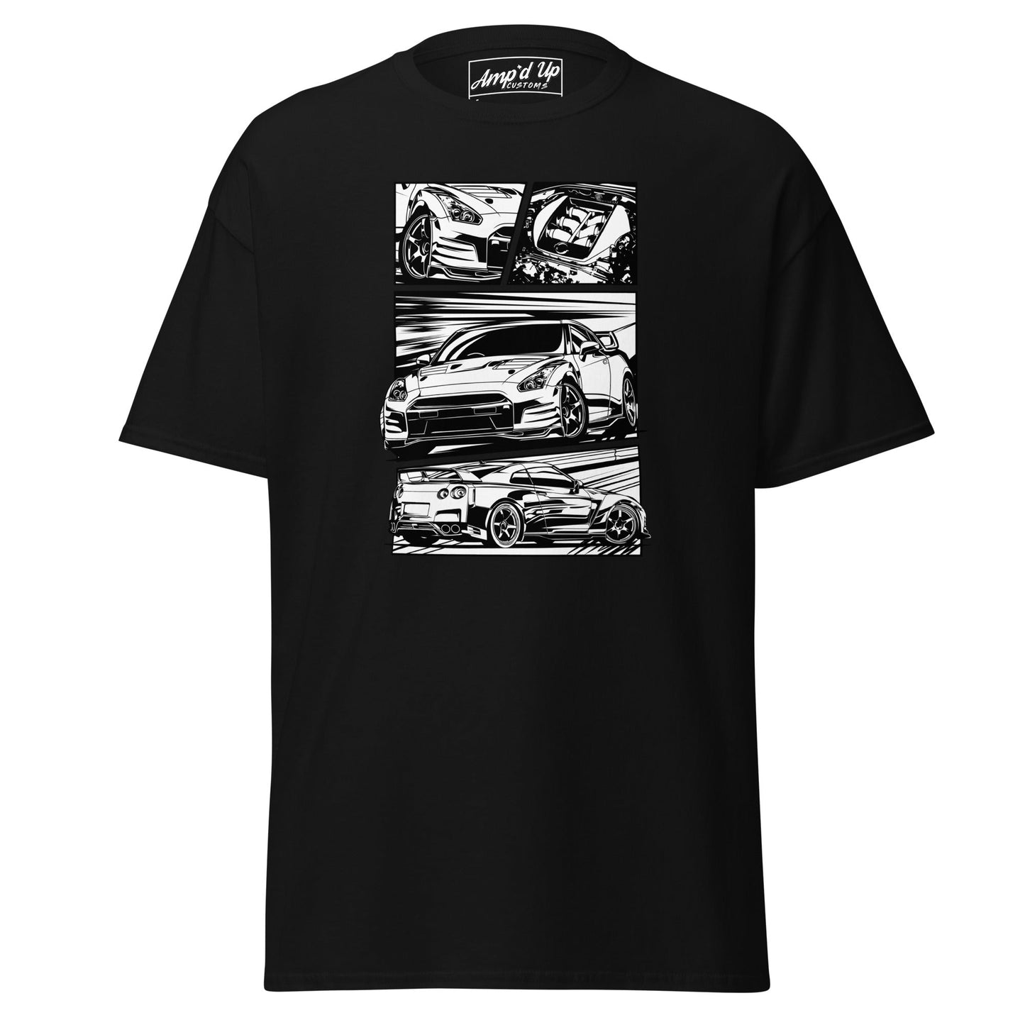 R35 GTR T-Shirt - Amp'd Up Custom