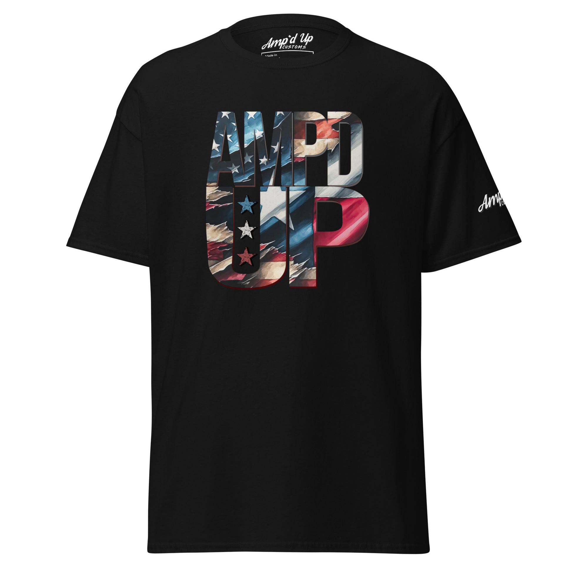 Amp'd Up Texas Hero T-shirt - Amp'd Up Custom