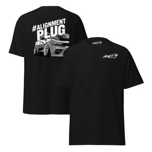 Alignment PLUG T-Shirt (Back Illustration) - Amp'd Up Custom