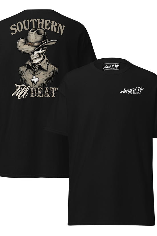Southern Till Death T-Shirt (back illustration) - Amp'd Up Custom