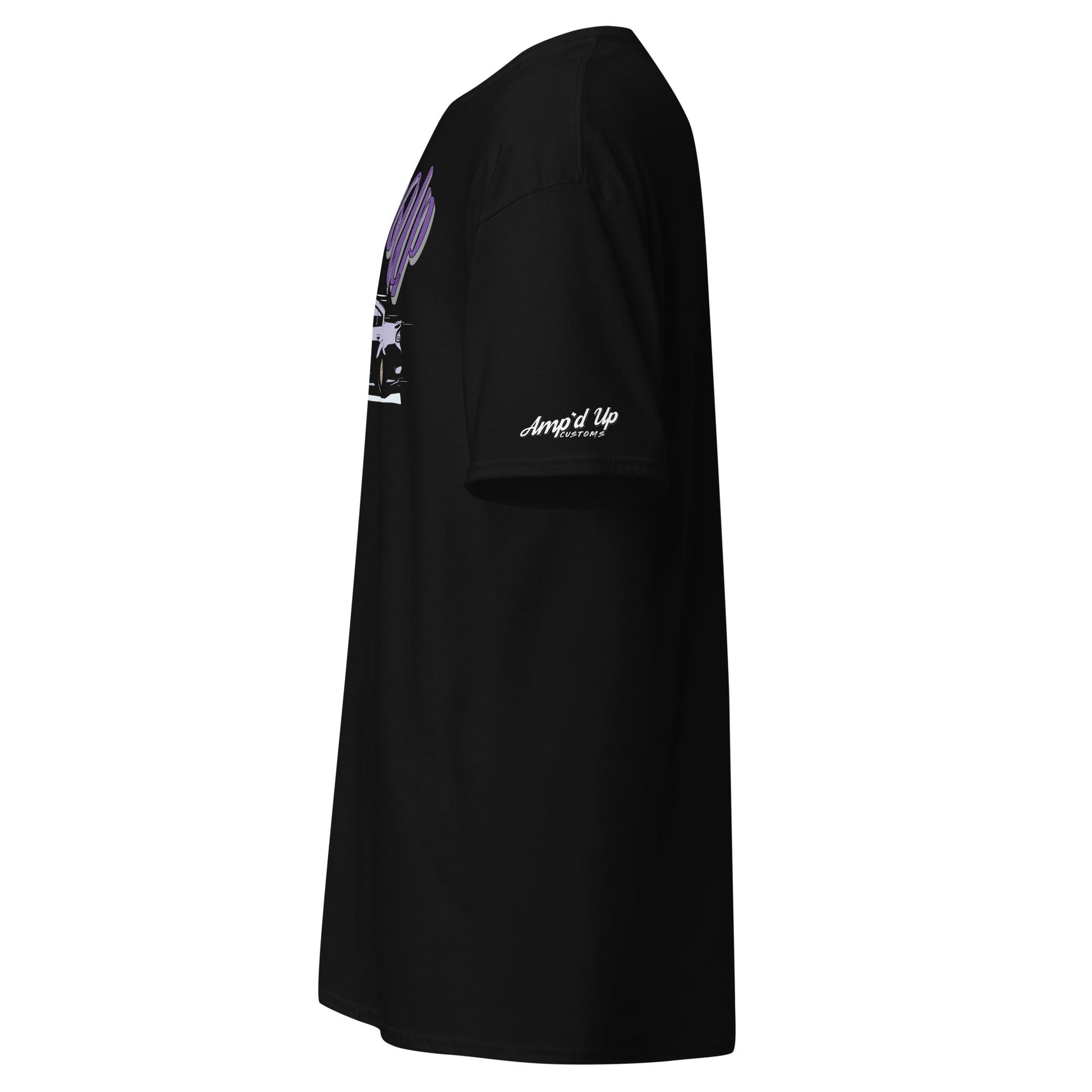 Amp'd Up Dark Purple Charger T-Shirt - Amp'd Up Custom