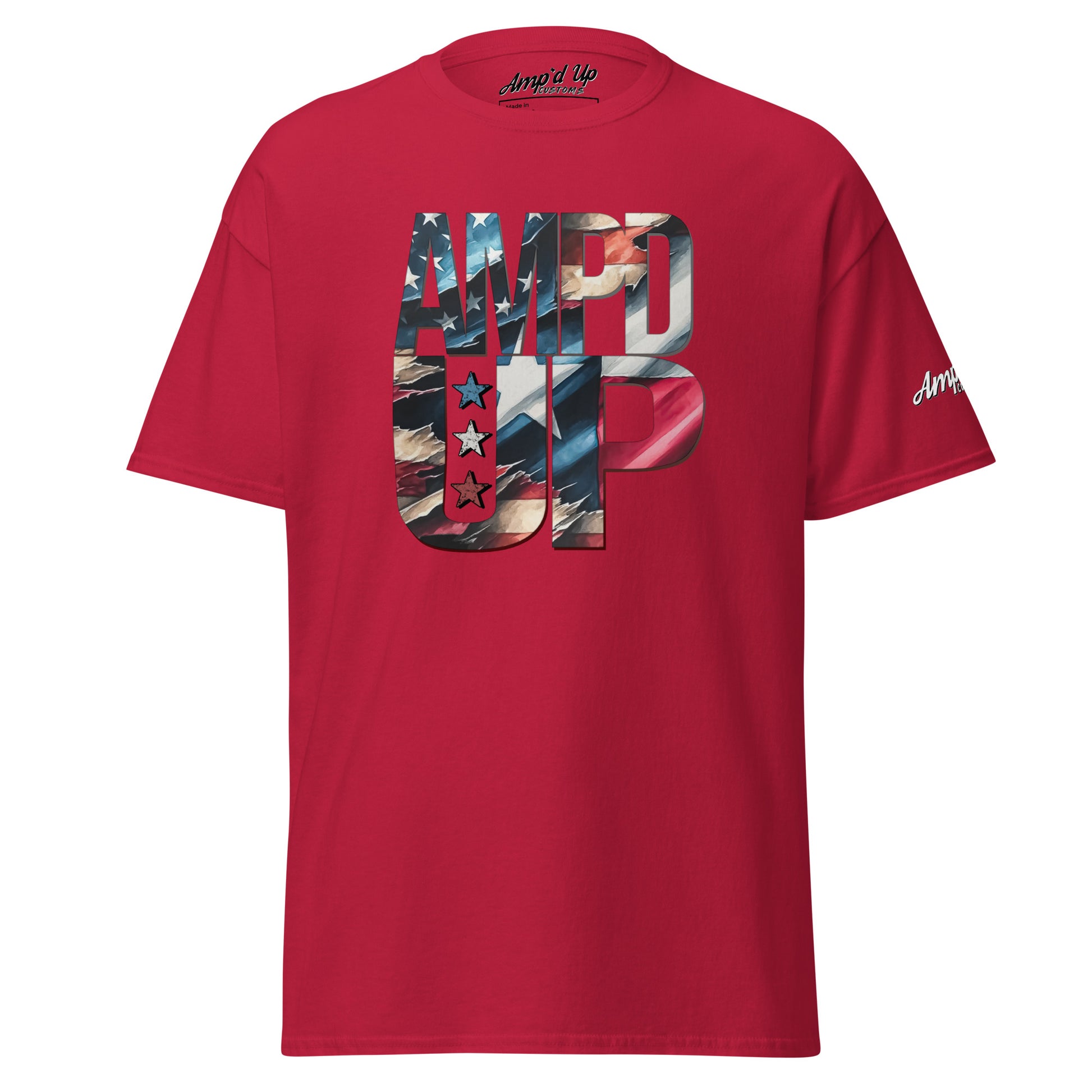 Amp'd Up Texas Hero T-shirt - Amp'd Up Custom