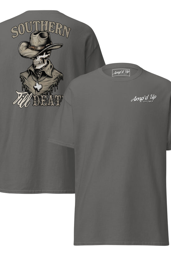 Southern Till Death T-Shirt (back illustration) - Amp'd Up Custom