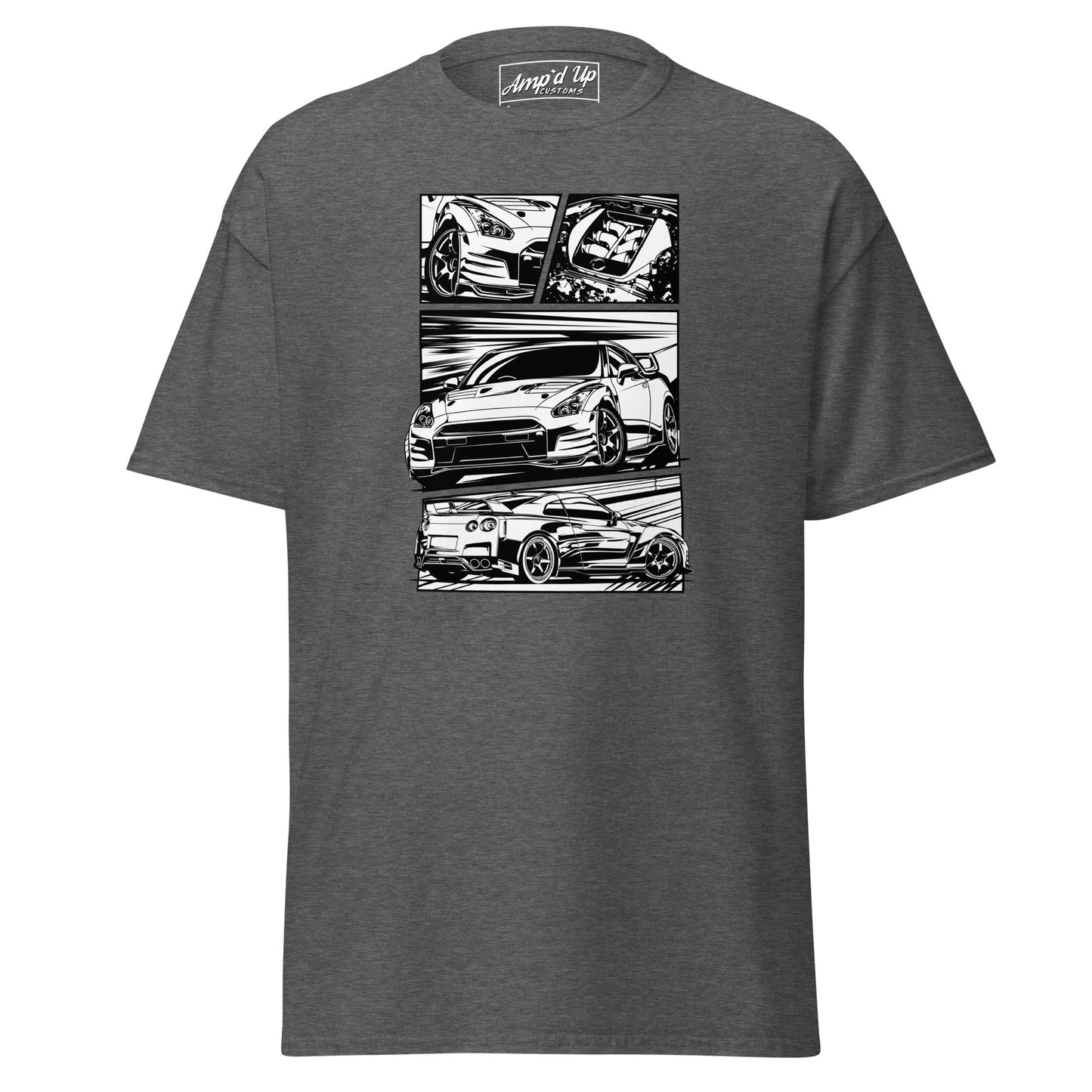 R35 GTR T-Shirt - Amp'd Up Custom