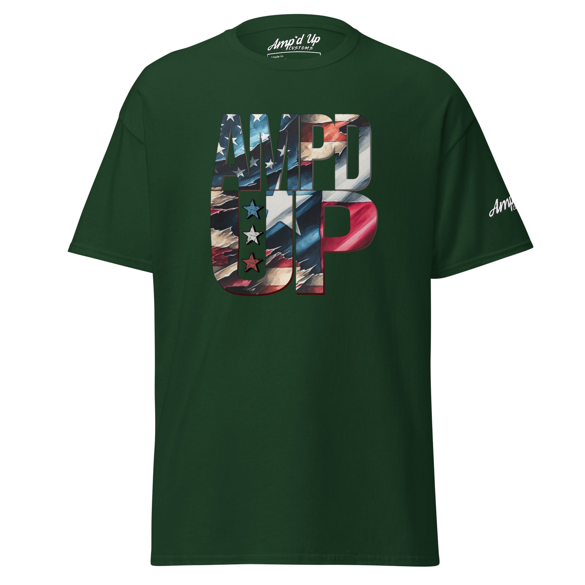 Amp'd Up Texas Hero T-shirt - Amp'd Up Custom