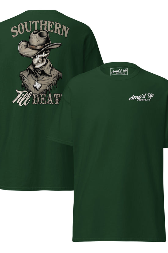 Southern Till Death T-Shirt (back illustration) - Amp'd Up Custom