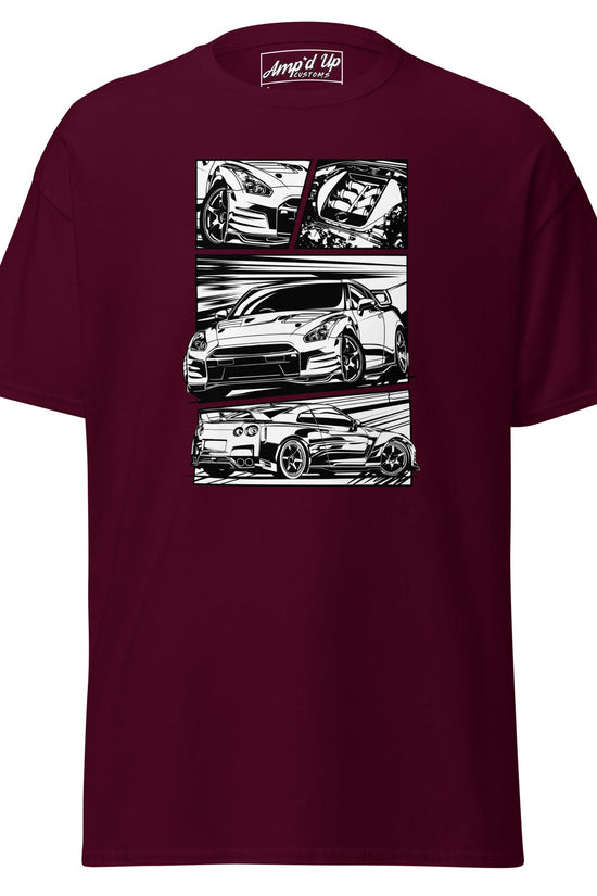 R35 GTR T-Shirt - Amp'd Up Custom