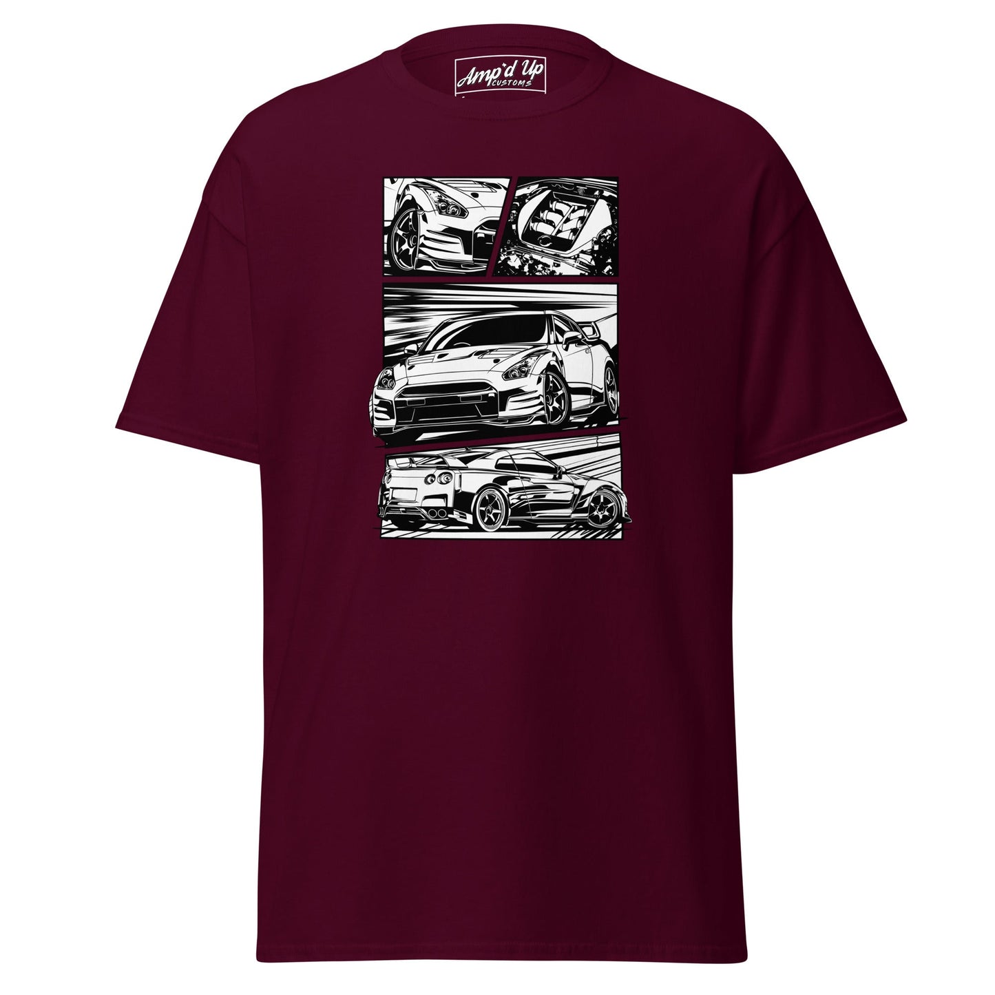 R35 GTR T-Shirt - Amp'd Up Custom