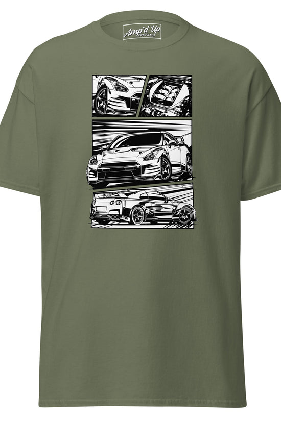 R35 GTR T-Shirt - Amp'd Up Custom