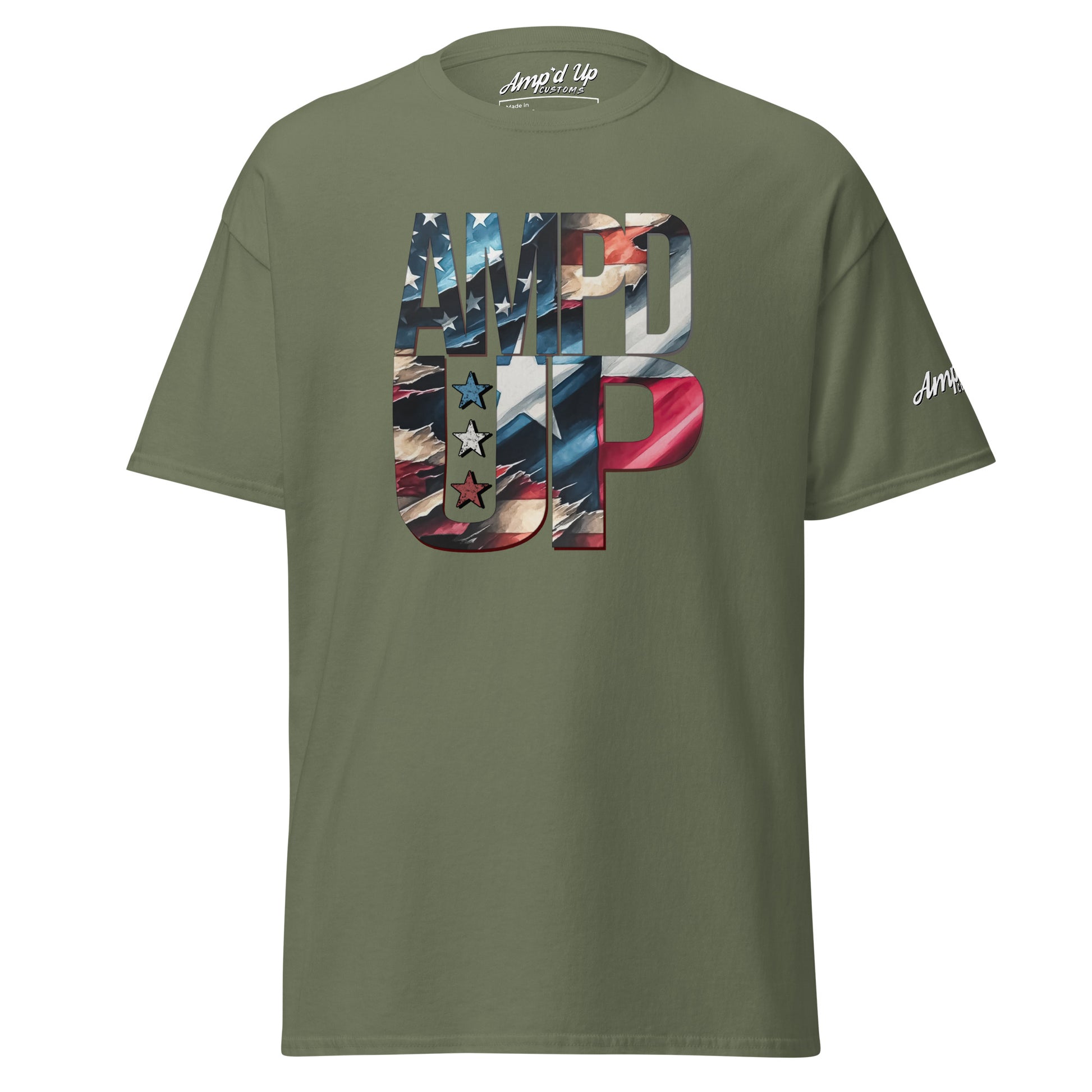 Amp'd Up Texas Hero T-shirt - Amp'd Up Custom