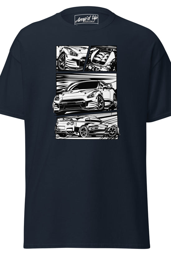 R35 GTR T-Shirt - Amp'd Up Custom