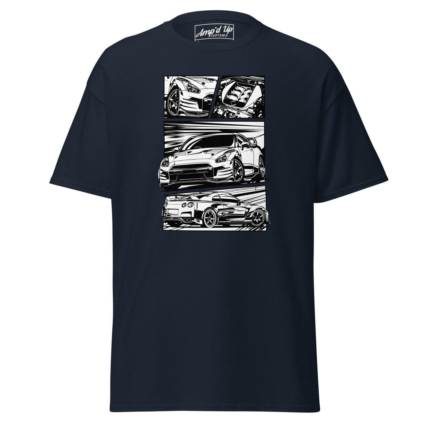 R35 GTR T-Shirt - Amp'd Up Custom