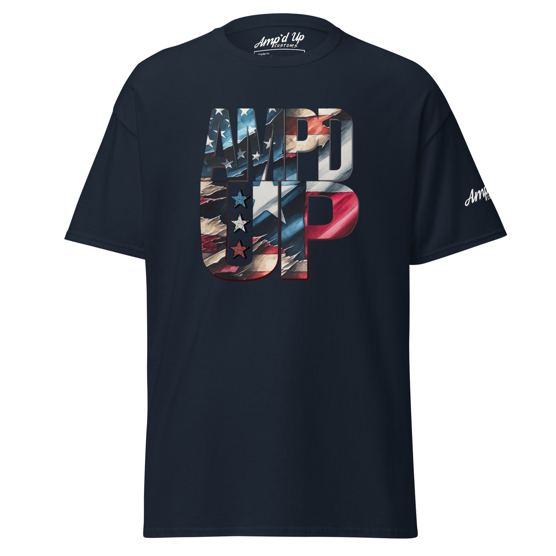 Amp'd Up Texas Hero T-shirt - Amp'd Up Custom