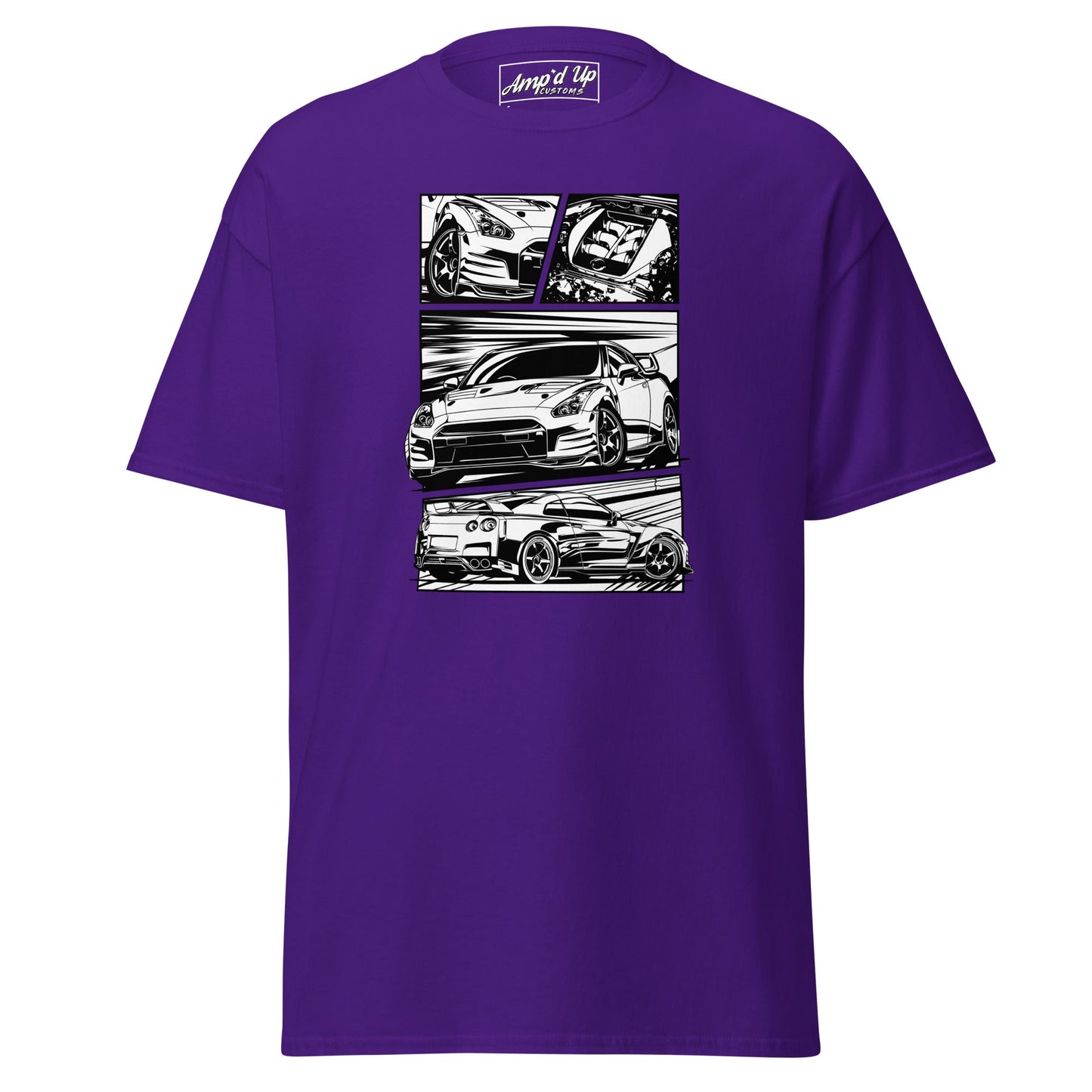 R35 GTR T-Shirt - Amp'd Up Custom