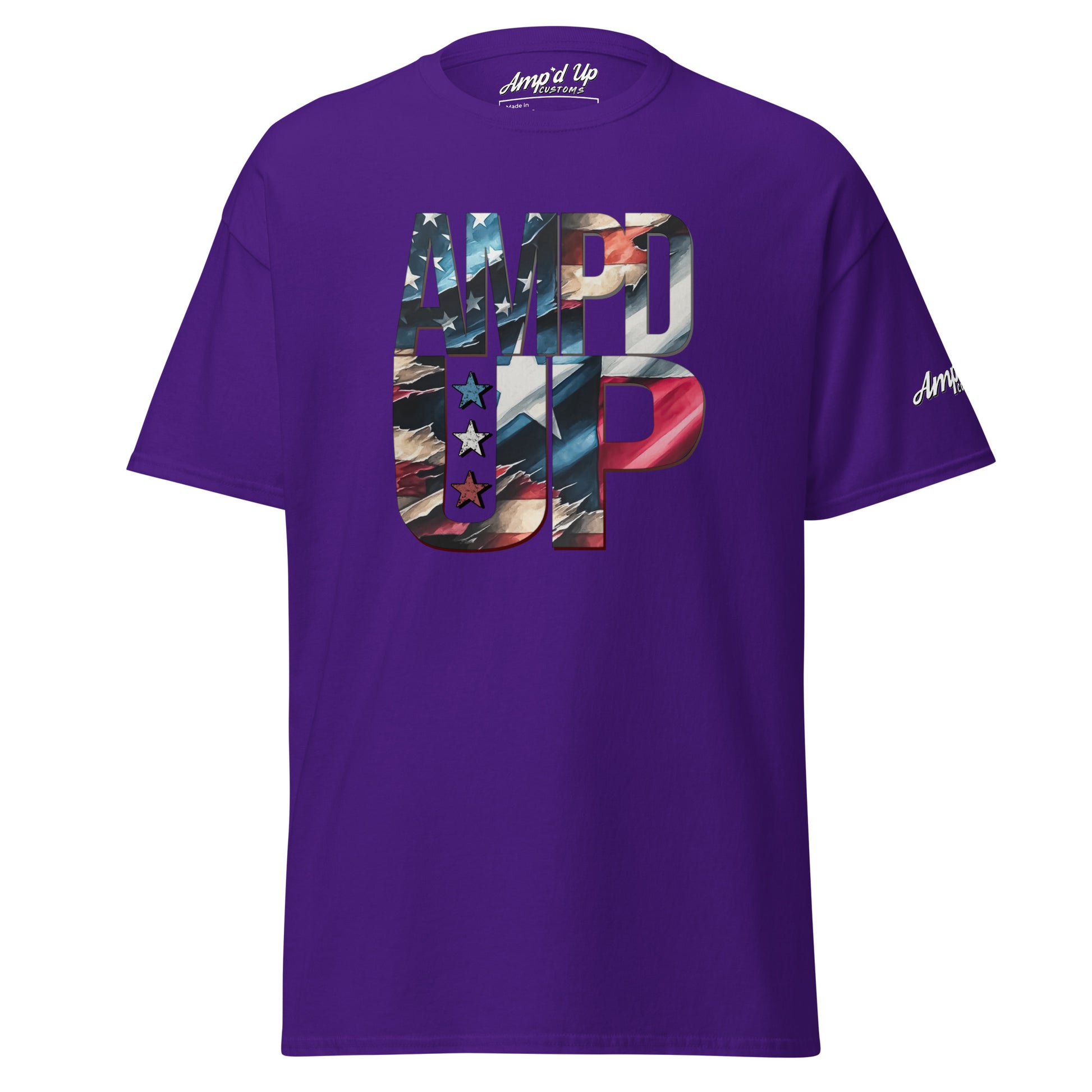 Amp'd Up Texas Hero T-shirt - Amp'd Up Custom