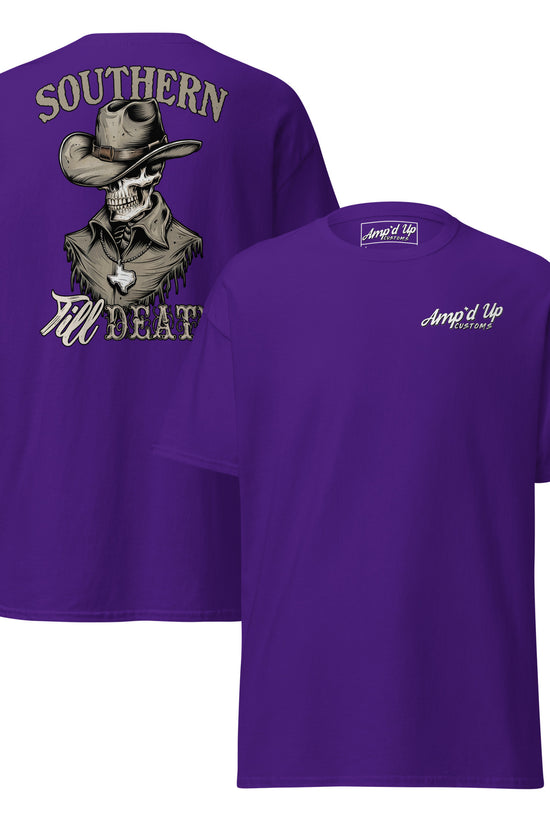 Southern Till Death T-Shirt (back illustration) - Amp'd Up Custom