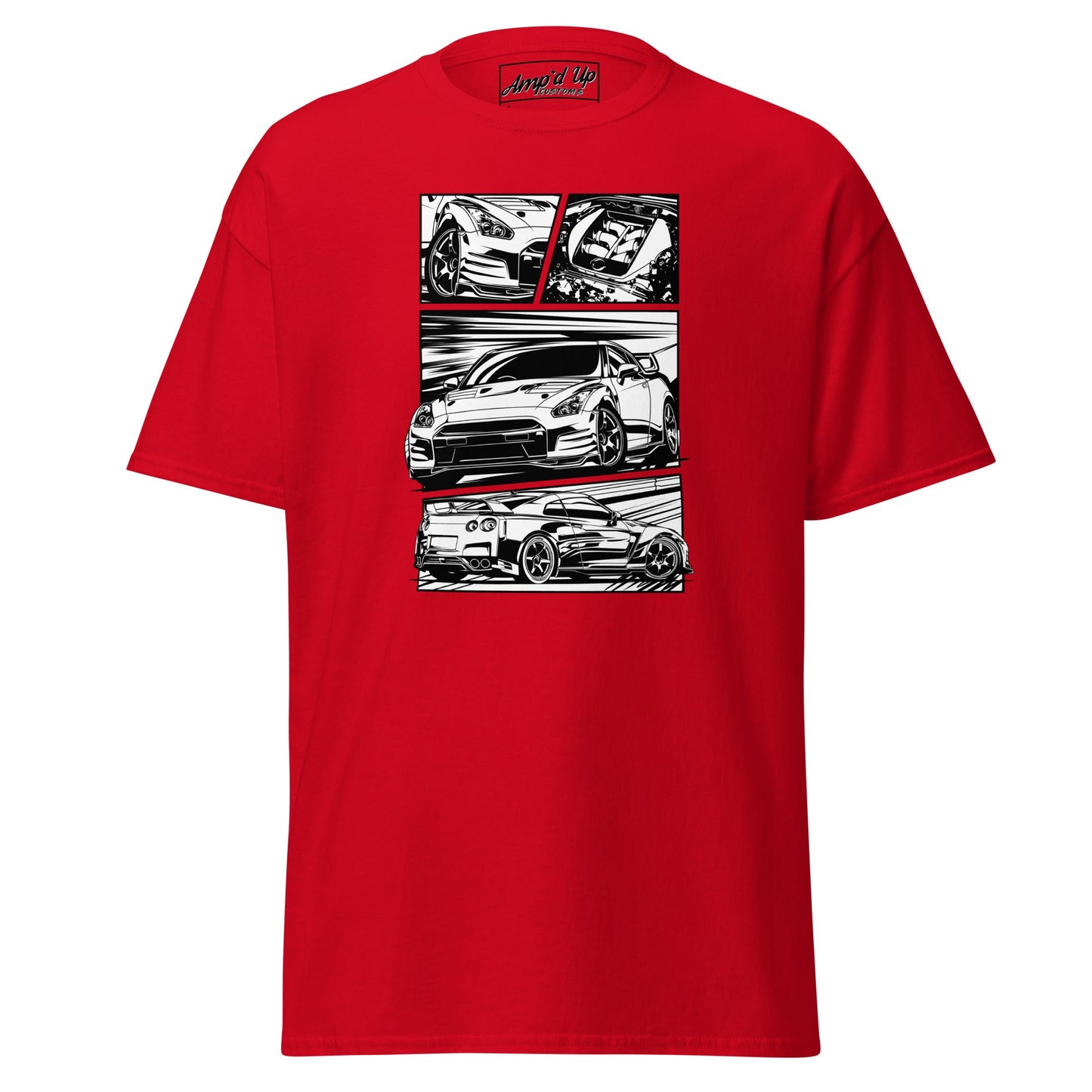 R35 GTR T-Shirt - Amp'd Up Custom