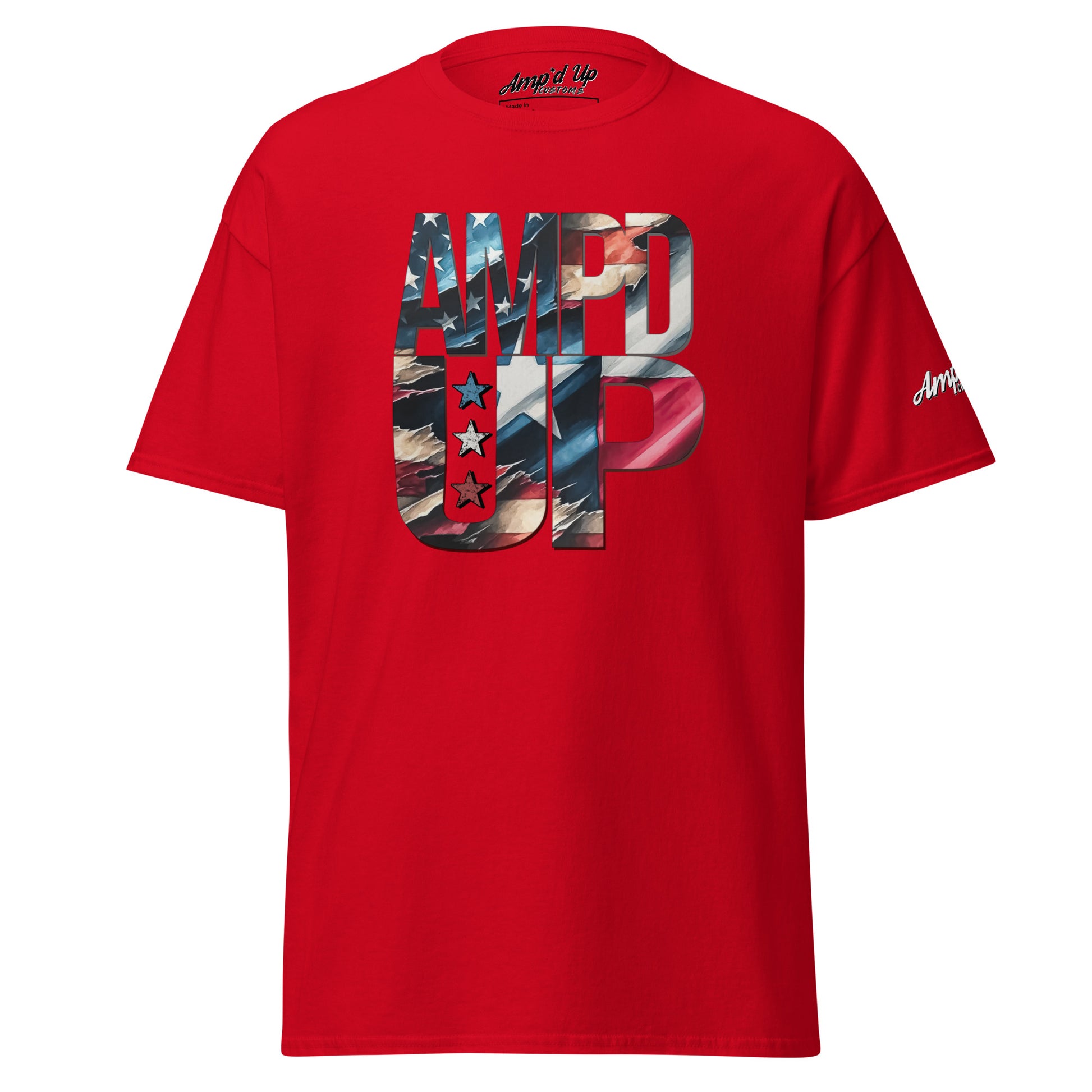 Amp'd Up Texas Hero T-shirt - Amp'd Up Custom