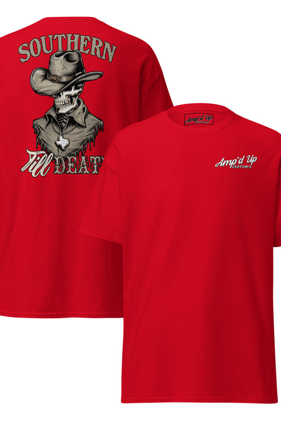 Southern Till Death T-Shirt (back illustration) - Amp'd Up Custom