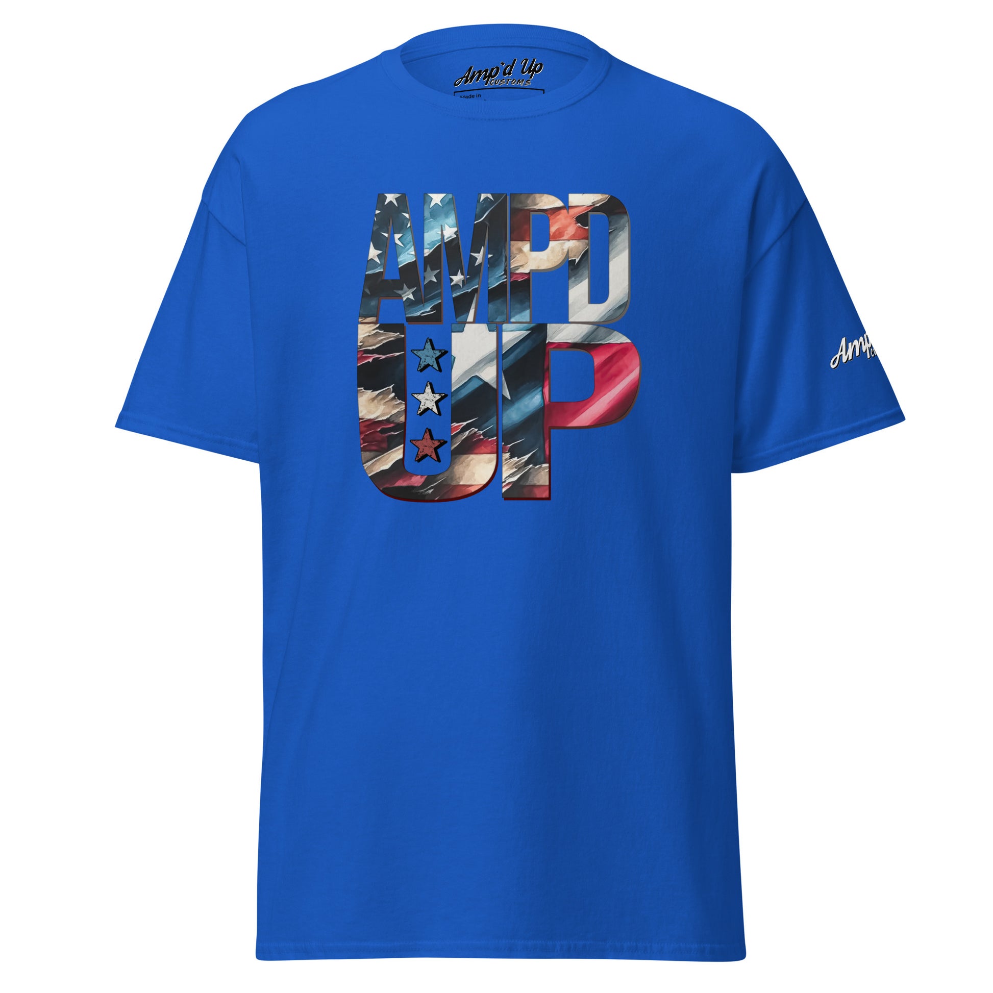 Amp'd Up Texas Hero T-shirt - Amp'd Up Custom