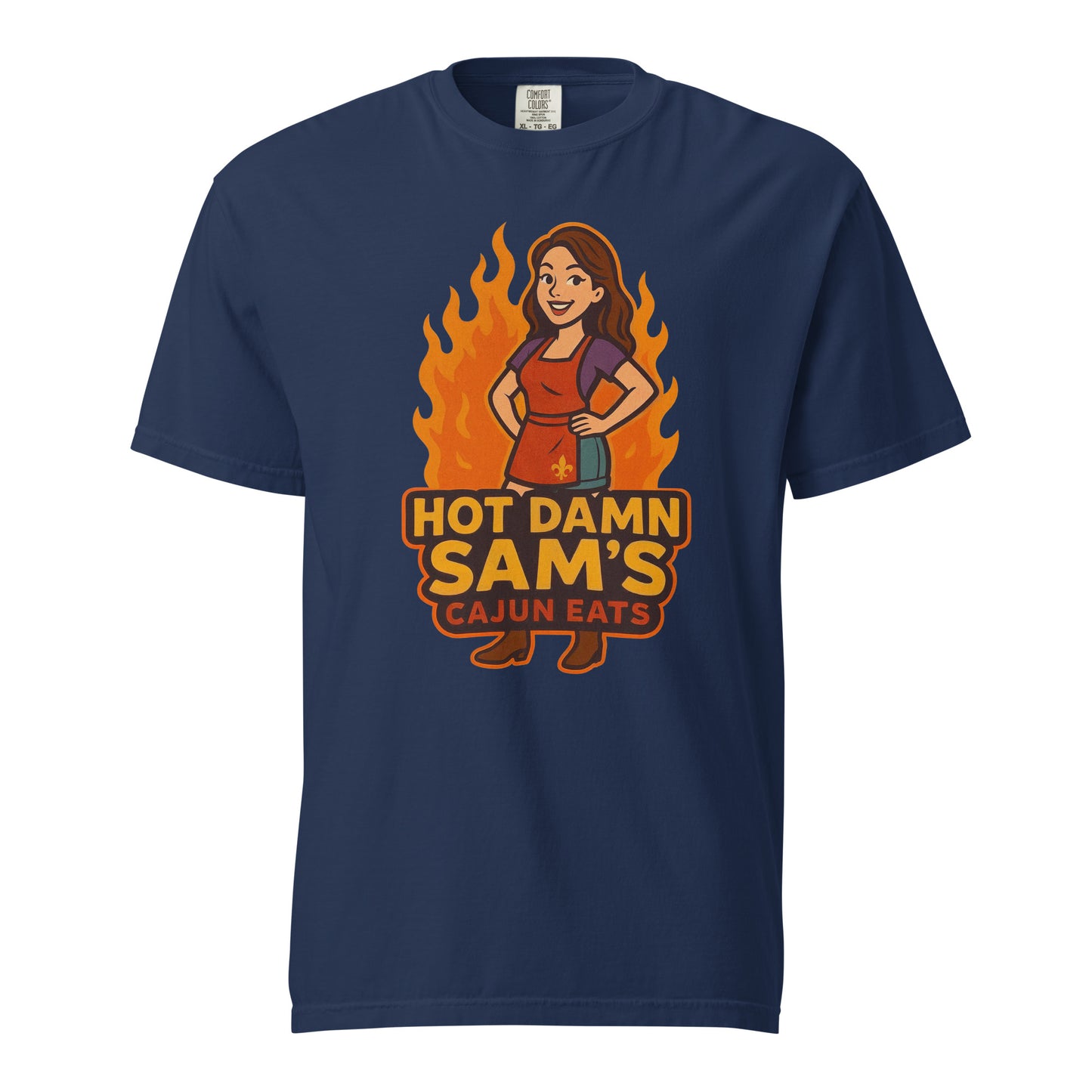 Hot Damn Sams Food Truck T-Shirt