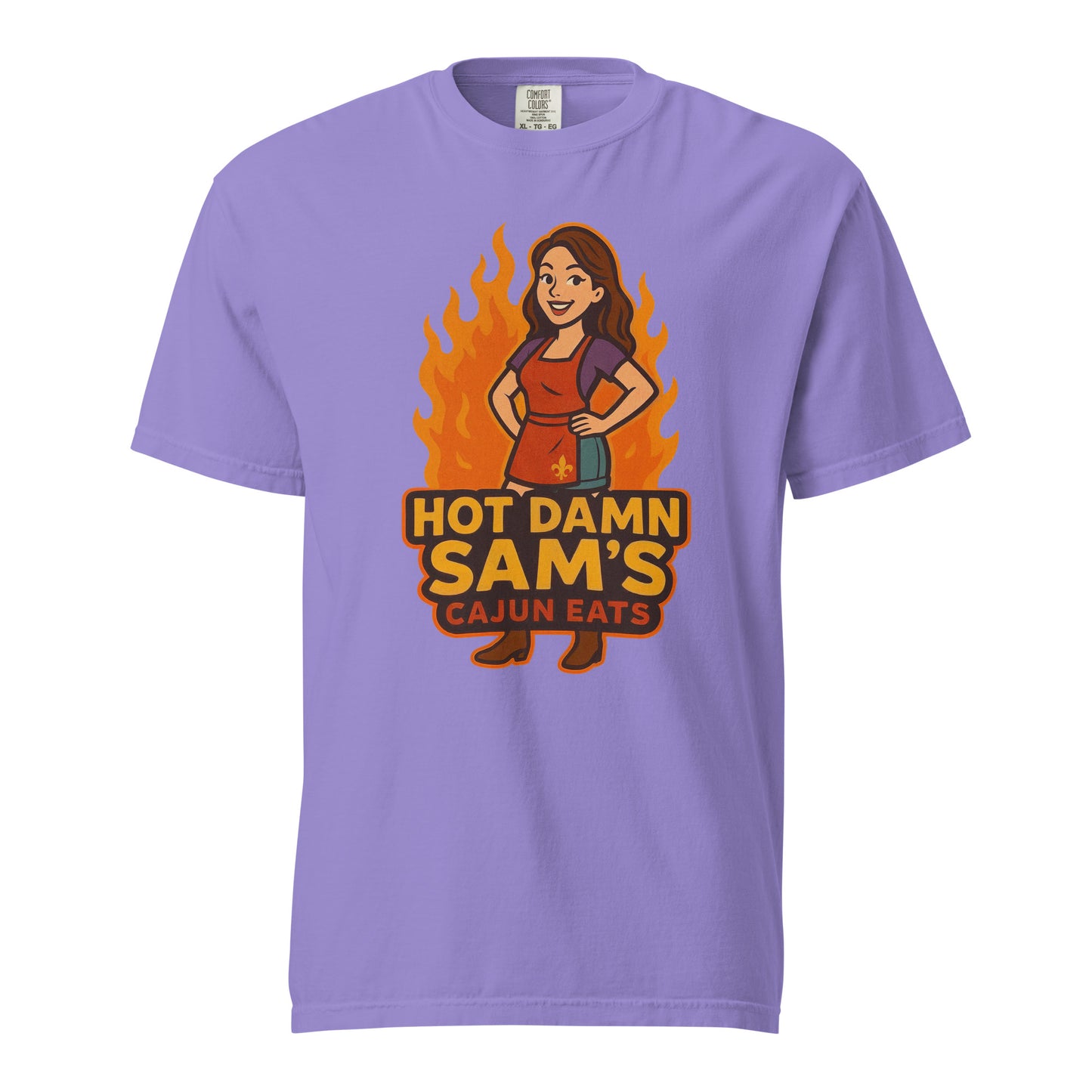 Hot Damn Sams Food Truck T-Shirt